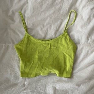 Lime Green Tank Top